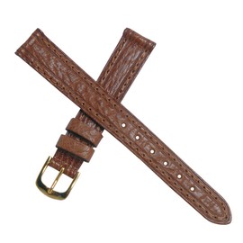 Dcasmo group Legitima Men's Brown Leather Strap 14mm New Old Stock 1970 1980 Vintage Bracelet Traditional Watch Strap Brown 14mm Retro, brown, Retro