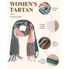 heekpek Winter Long Soft Warm Tartan Check Scarves Wraps for
