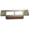 Long Strike Plates for Mortice Locks - Satin Stainless Steel