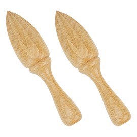 SHIDOW Wooden Citrus Reamer Lemon Hand Juicer, Wood Citrus Juicer for Kitchen Juicing Tool for Daily Home Drinks