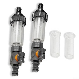 SPORTARC 2 Pack Water Filter RV Equipment Water Filter with Replacement Strainer for Motorhome, Caravan, Yacht, Pressure Washer