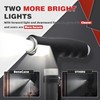 BeneCane Quad Cane Walking Cane with Two Led Lights with