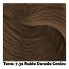Nutrapel Color Tech Tinte Tono 7.31 Rubio Dorado Cenizo Tubo
