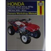 Honda Trx300 Owners Workshop Manual 1988 Thru 1995