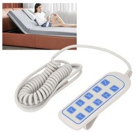 Lift Chair Hand Controller - Operation for Electric Beds and Sliding Tables, IP66 Protection, 8 Pin 9-Core Plug