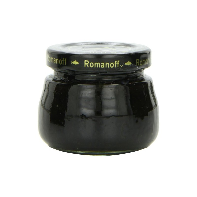 Romanoff Caviar Black Lumpfish, 2 oz, Whole