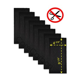 CoreCarbon 8-Pack Exact Fitment Pre-Filter Designed to Fit Honeywell True HEPA Models HPA-050, HPA060, HPA060BWM, HPA061-TGT and HEPAClean Model HHT-055