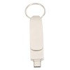 Key Chain Flash Drive 2 in 1 OTG USB3.0 TO