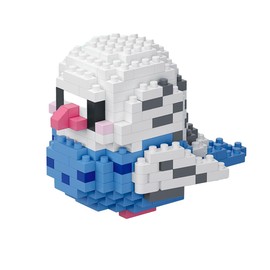 Elegrafy Parrot Cute Bird Series Mini Bricks Micro Building Kit for Kids Pets Toys Compatible Nano (Budgerigar B Parrot)