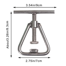 Nutcracker Stainless Steel Nut Shell Opener Lever Structure Walnut Cracker for Family Kitchen Restaurant