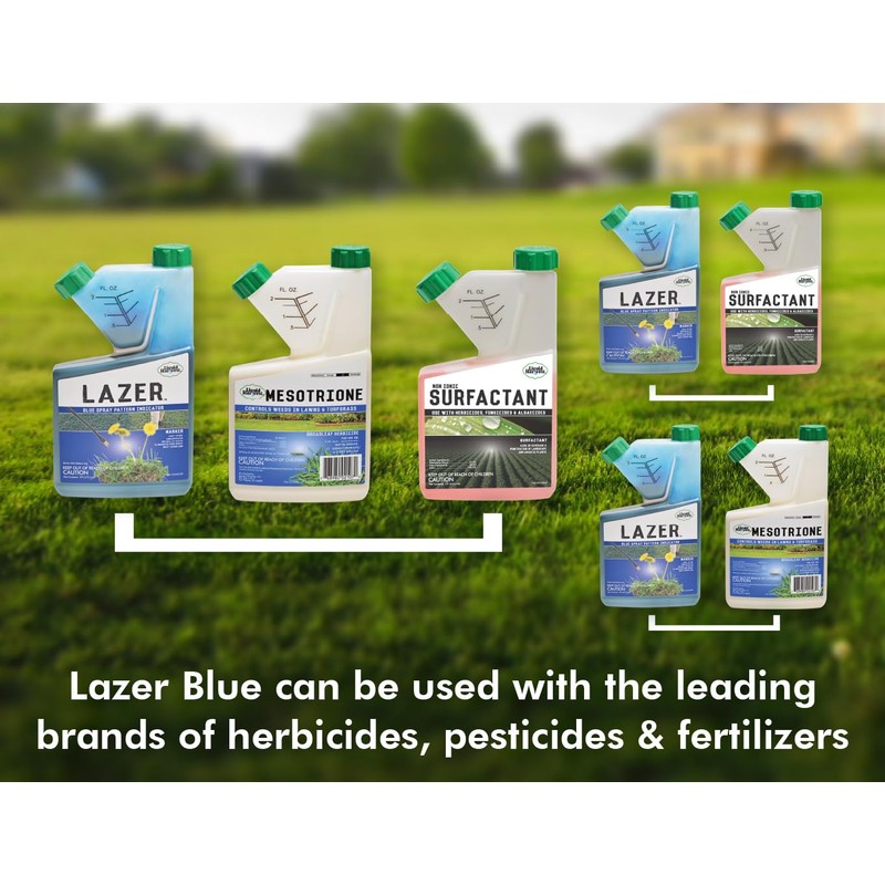 Liquid Harvest Lazer Blue Concentrated Spray Pattern Indicator - 16