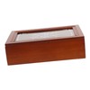 ABOOFAN Wooden Tea Bag Organizer with Compartments Stylish Storage Box