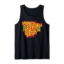 Spain Soccer España Spanish Football National Team Europe Tank Top