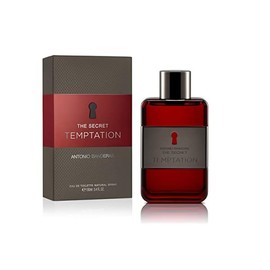 Antonio Banderas Perfumes - Secret temptation - Eau de toilette for Men - Long Lasting - Masculine, Elegant and Sexy Fragance - Aromatic, Woody and Vanilla Notes - Ideal for Day Wear - 3.4 Fl Oz