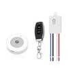 QIACHIP Light Switch and Mini Receiver Kit, 200ft RF Range,AC