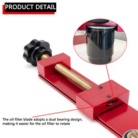PEIYAOTCO 66490 Oil Filter Cutter,oil filter cutter cutting tool 1-3/4" to 5-3/4" oil filter cutter cutting tool oil filter removal toolfor Cars Boats Trucks