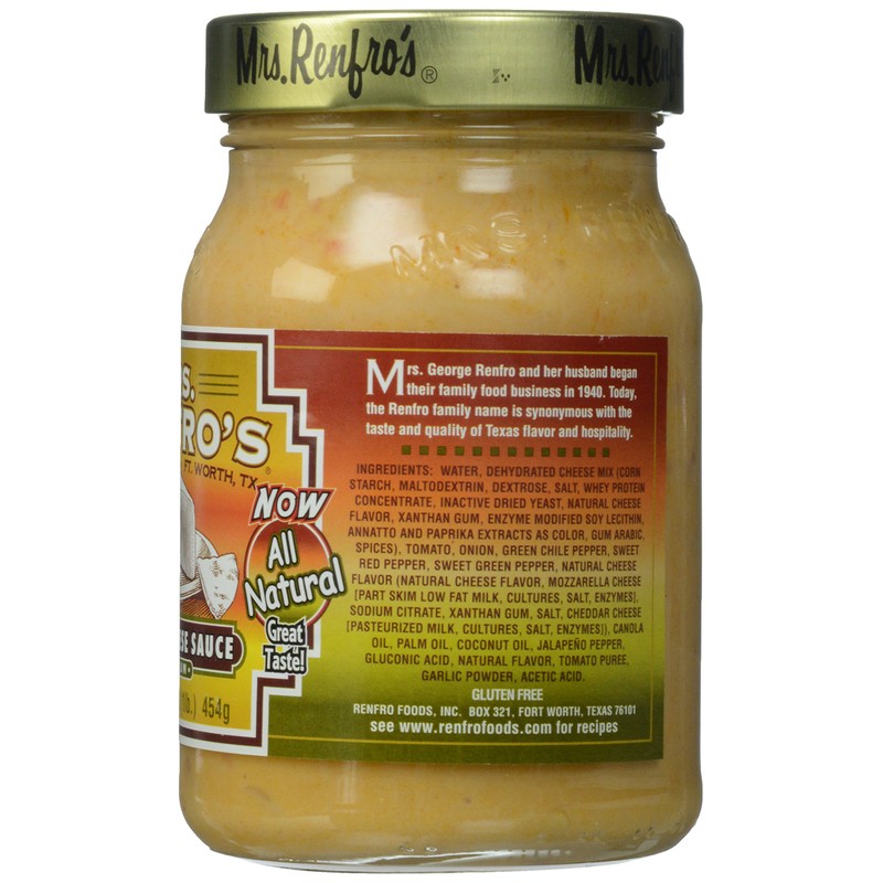 Mrs. Renfro's Nacho Cheese Sauce, 16 oz