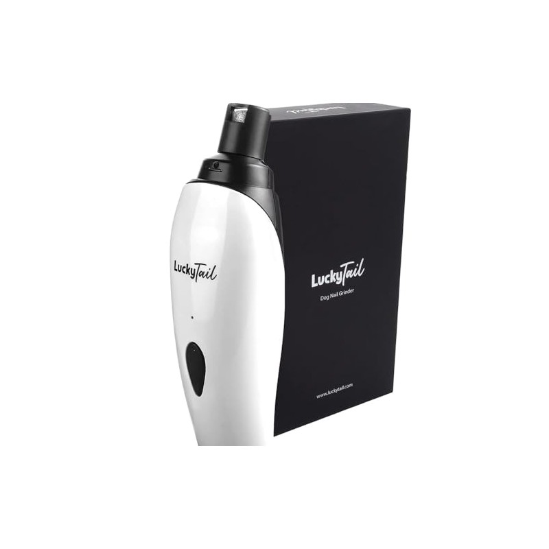LuckyTail Pet Nail Grinder for Dogs and Cats - Teal