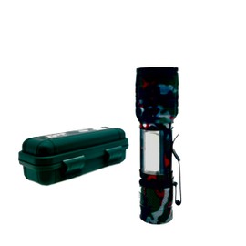 LED Flashlights -Camping Mini Pocket Flashlights with High Lumens, 60 Hour, Camouflage Zoomable Beam - Powerful, Bright,Light Weight Tactical Flash Light for Outdoo/Home