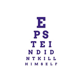 Epstein Didn't Kill Himself Parody Sticker Vinyl Decal Notebook Car Laptop 3.75" x 5.5" (Purple)