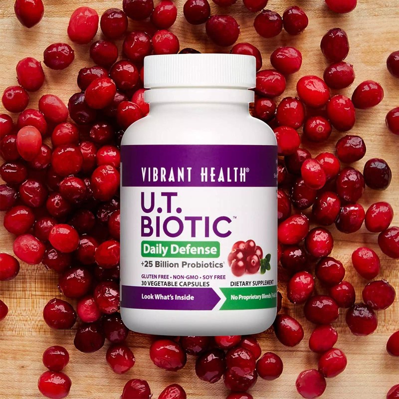 Vibrant Health U.T. Biotic 30 Vegetable Capsules