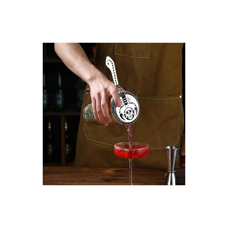 Stainless Steel Cocktail Strainer Bar Strainer (Scorpion)