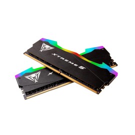 Patriot Viper Xtreme 5 RGB DDR5 RAM 32GB (2X16GB) 8000MT/s CL38 UDIMM Desktop Gaming Memory Kit - PVXR532G80C38K