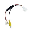 Compatible with Toyota/Daihatsu/Eclipse rear camera conversion, harness genuine 4-pin →