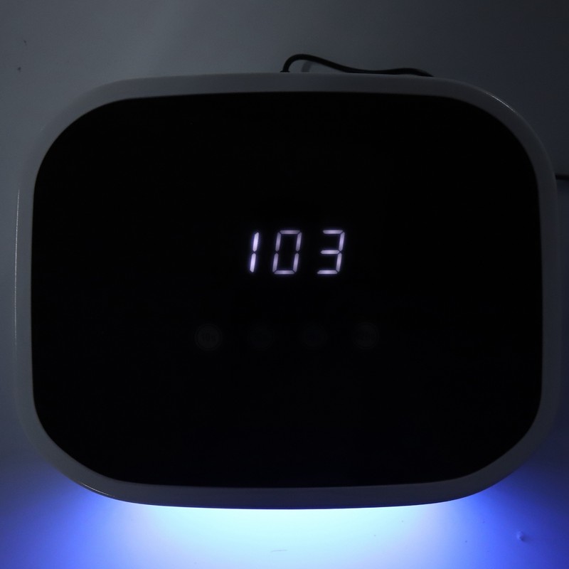 Nail Lamp 168W Large Screen Digital Display 42pcs Light Chips