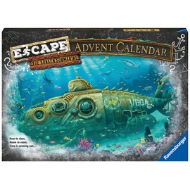 Ravensburger 20010 Escape: Submarine Advent Calendar for Kids