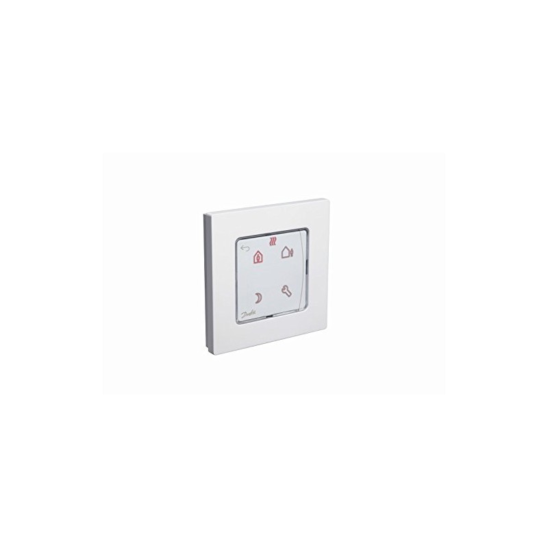 Danfoss 088U1020 Built-in Room Thermostats, White