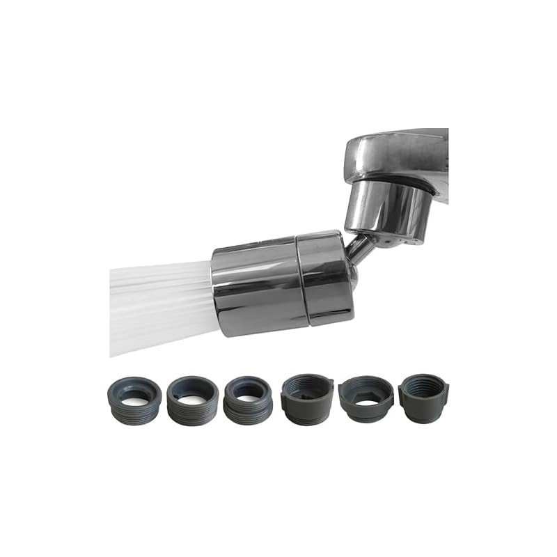 Extensor de aireador de llave giratorio, adaptadores de llave de