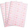 MR FIVE - 60 hojas de papel de seda rosa
