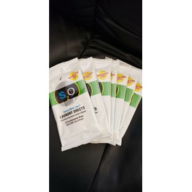 S2O Laundry Detergent 70 Sheets Plus Stain Remover Booster, Fragrance Free scent