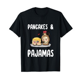 Cute Pancakes and Pajamas Slumber Party for Pancake Lovers T-Shirt