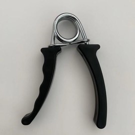 체육관 핸드 그립 손가락 힘 팔뚝 근력 회복 피트니스 운동기 재활 액세서리, 1 개 Gym Hand Grip Finger Strength Forearm Power Recovery Fitness Exercise Equipment Rehab Accessory, 1 Piece [01 Black]