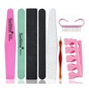 Nail Files and Buffer Set, 8 in 1 Multifunctional Nail