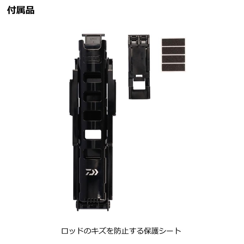 DAIWA Tackle Box Parts TB Slide Rod Stand 24 Black