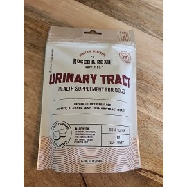 Rocco & Roxie Dog Urinary Tract Supplement 60 Count Duck Flavor Soft Chews 8.5oz