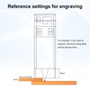 Upgraded 40W Laser Module, LASER TREE 23mm Fixed Focus Balance