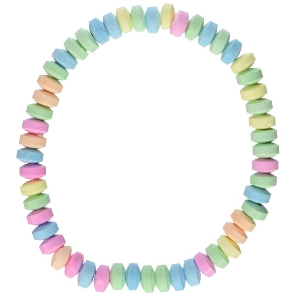 Stretchable Hard Candy Necklaces (Bulk set of 24) Party Candy
