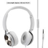 Wired Music Headset, Noise Canceling Function Wired Headphones Portable Wired