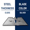 Accutec Pro Infinity Carbon Steel Utility Blades - .025 Inch