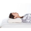 huransubeddo Pillow Night Pillow for N Cover Washable Wave Shape