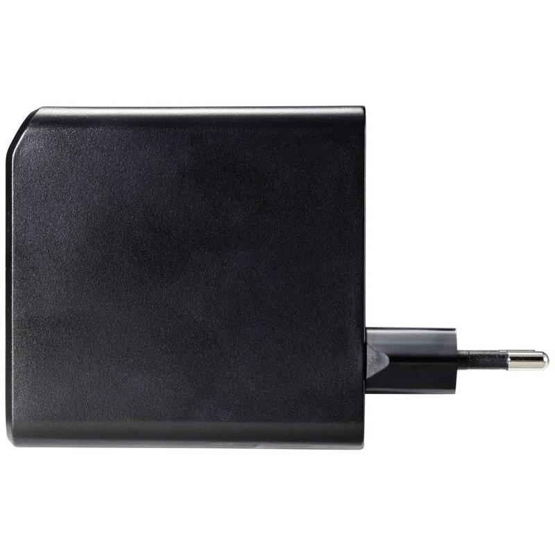 Voltcraft UC-4AXX001 USB charger 24 W 4X USB-A Black Indoor