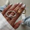 QuantumDuo | Bold Statement Rings for Women – Modern Sculptural