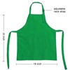 XIEJINJIA 8 Pack Kids Waterproof Apron with Pockets Adjustable Chef