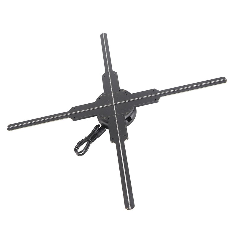 3D Hologram Fan 45cm 4 Blades 3D Holographic Projector Video