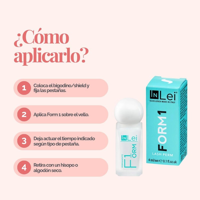 InLei Lash Form 1 – Solución Permanente para Lifting de