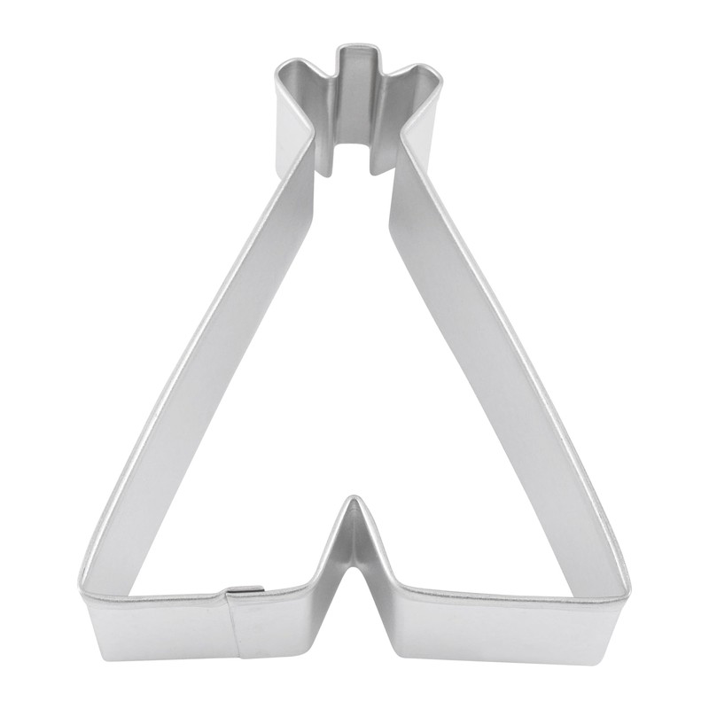 R&M Teepee Cookie Cutter 4" Steel